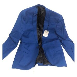 Topman (Brand New) Blue suit jacket